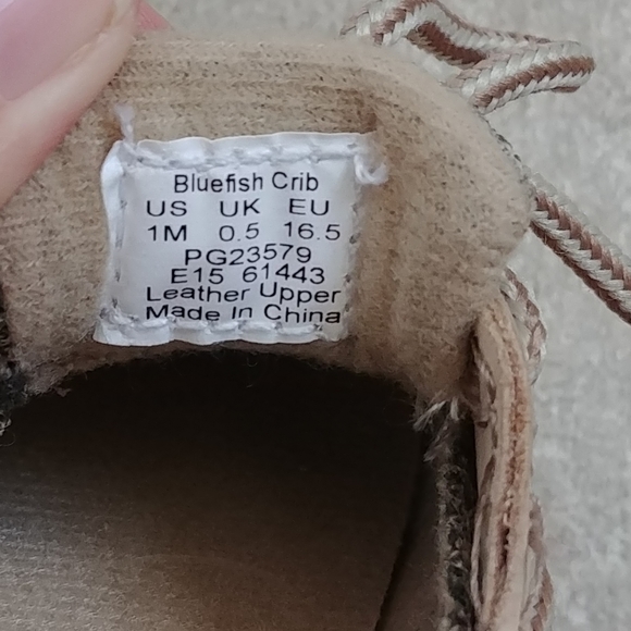 Sperry Top Sider Bluefish Baby Shoe 1 M - Picture 10 of 10